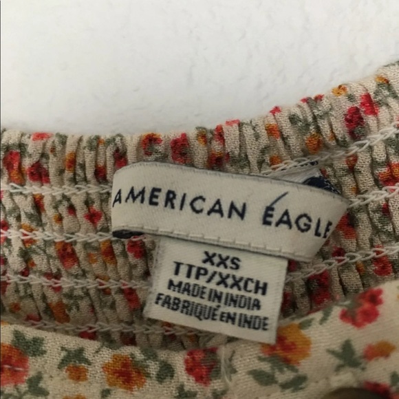 SOLD button floral dress SOLD - Picture 3 of 3